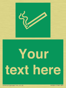 Custom E-Cigarettes/Vaping Permited Sign